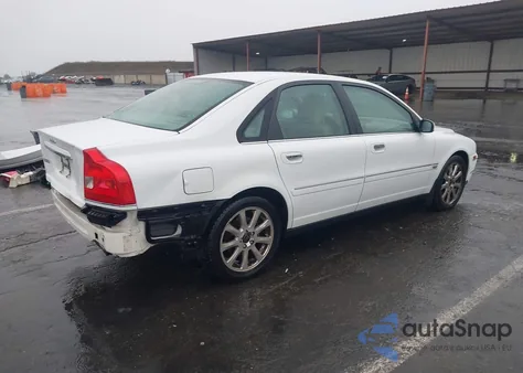 2004 Volvo S80 2.5T из США, поврежденный, VIN YV1TS59H741381899